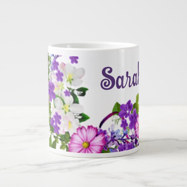 Une tasse à café "Sarah" (Devant)