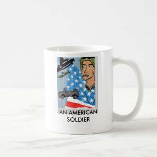 UNE TASSE AMÉRICAINE DE SOLDAT