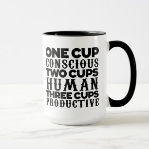 Une tasse consciente de tasse
