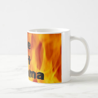 Une tasse de café chaude de maman