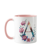 Une tasse de café - Design floral pour le don