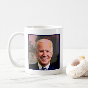 Une tasse de café Joe avec l'image de Joe Biden