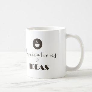 Une tasse de café pour l'inspiration et les idées