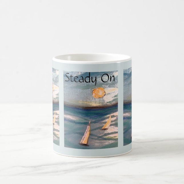 Une tasse de chaleur pour apaiser les marées. (Centre)