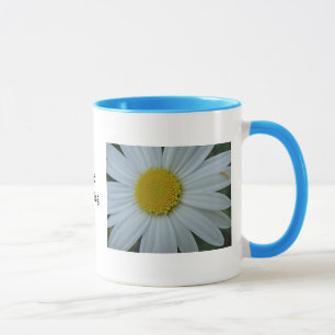 Une tasse de Margerite blanche : good morning