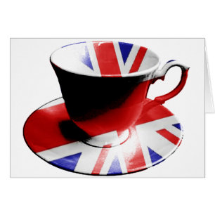 Une tasse intéressante de thé anglais