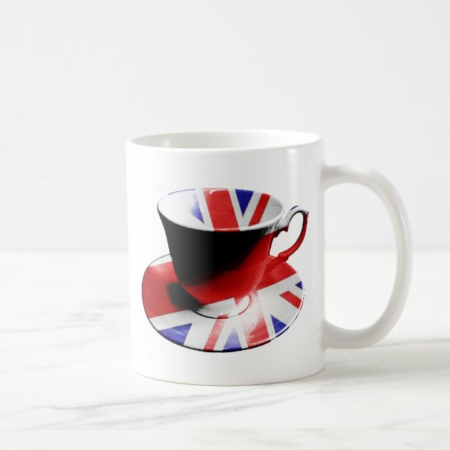 Une tasse intéressante de thé anglais (Droite)