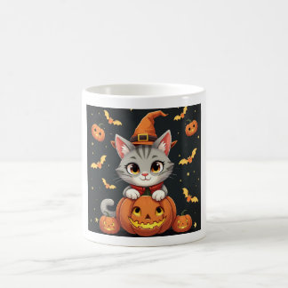 une tasse mignonne pour Halloween.