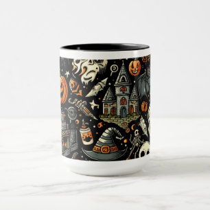 une tasse pour Halloween