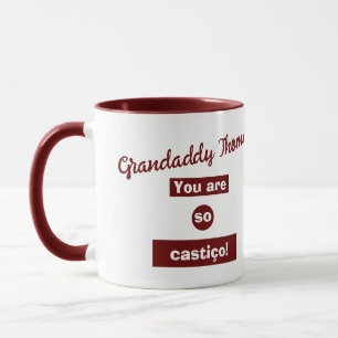 Une tasse pour la petite-dame en portugais