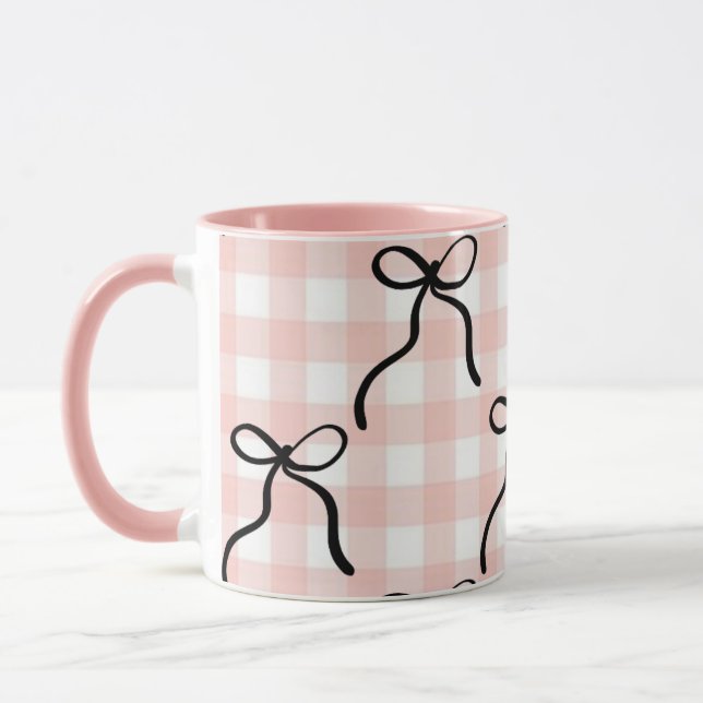 Une tasse rose mignonne (Gauche)