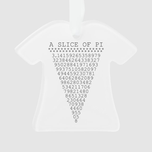 Une tranche de Pi Graphique (devant)