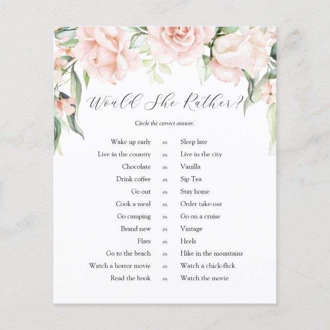 Une Verdure Florale Bruyante Plairait-Elle Plutôt  (Devant)