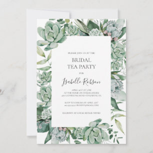 Une verdure succulente   Invitation de la fête du