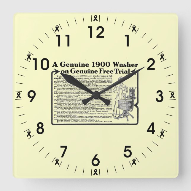 Une véritable horloge murale 1900 (Recto)
