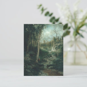 Une vieille carte postale de nettoyage (1881)