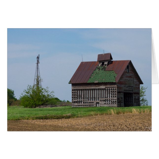 Une vieille grange de l'Illinois (Devant Horizontal)