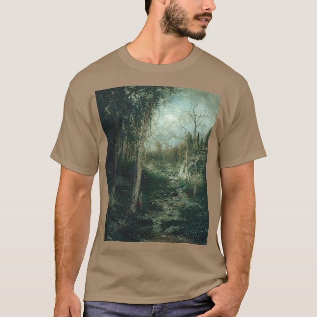 Une vieille peinture de nettoyage (1881) - T-shirt (Devant)