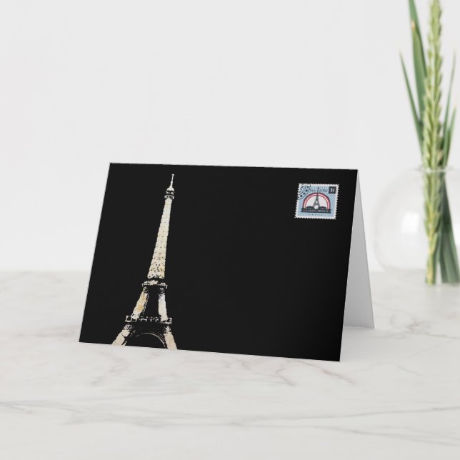 UNE VILLE QUI NE DORT JAMAIS Carte de voeux (Devant)