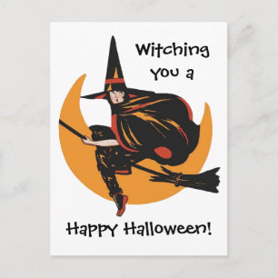 Une Vintage carte Halloween