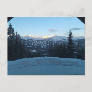 Une vue dans la carte postale de Breckenridge