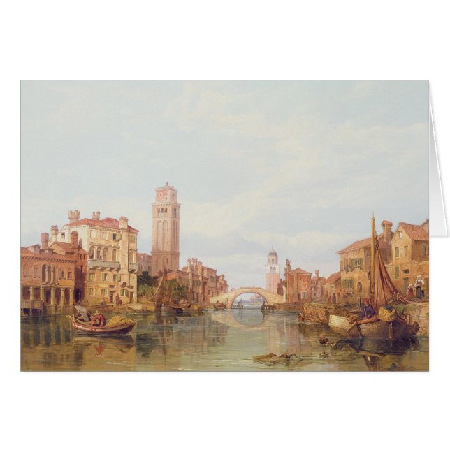 Une vue de Vérone, 1848 (huile sur la toile) (Devant horizontal)