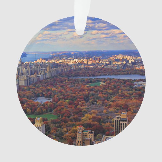 Une vue d'en haut : Automne dans Central Park 01 (devant)