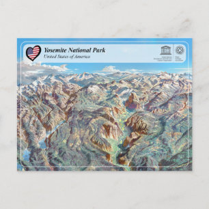 UNESCO WHS - Parc national de Yosemite - Carte pos