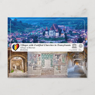 UNESCO WHS - Village de Biertan Carte postale