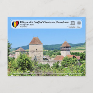 UNESCO WHS - Village de Câlnic Carte postale