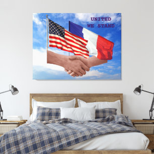 Uni nous tenons les Etats-Unis et la toile