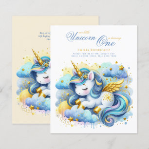 Unicorn 1er anniversaire (ou EDIT AGE) Or Turquois