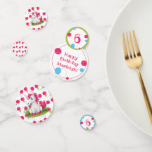 Unicorn Anniversaire Thème Table Confetti