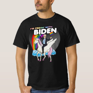 UNICORN BIDEN - Je suis PRIDIN' WIth Biden T-Shirt