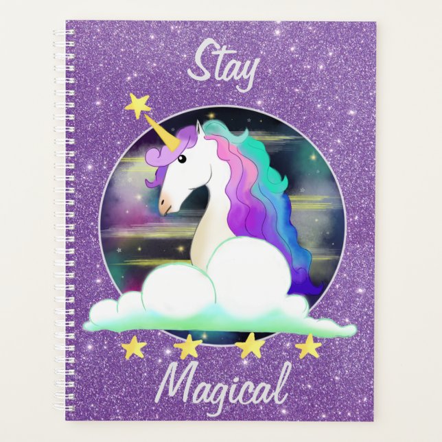 Unicorn Daily Planner (Devant)