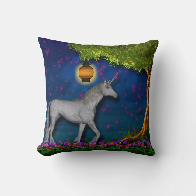 Unicorn double face Coussin américain MoJo (Recto)