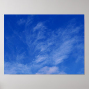 Unicorn Dragon dans les nuages ~ Imprimer / Poster