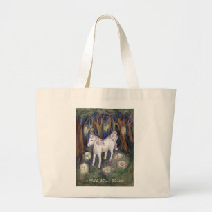 Unicorn Fairy Nom personnalisé Sac fourre-tout per