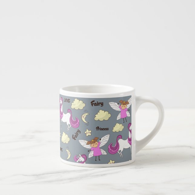 Unicorn Fairy Princess Kid-size Mug (Droite)