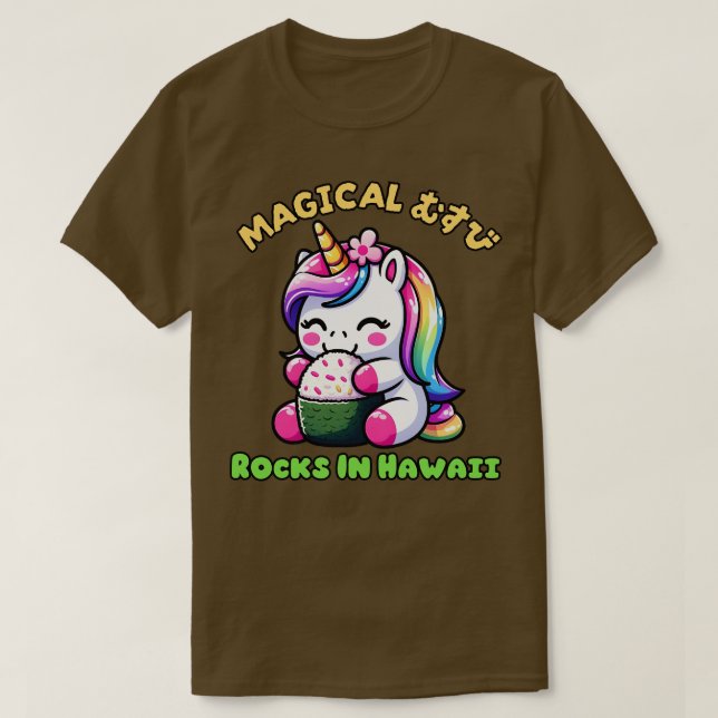 Unicorn musubi TShirt (Design devant)