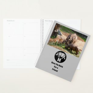 Unicorn Rhino Silhouette Monogramme Photo