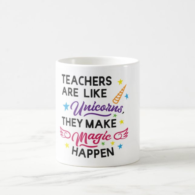 Unicorn Teacher Mug (Centre)