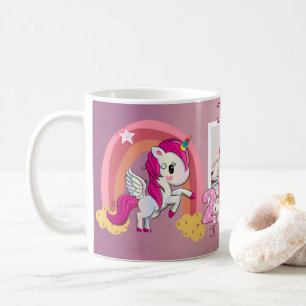 Unicorn Thème 2ème anniversaire Mug Souvenir