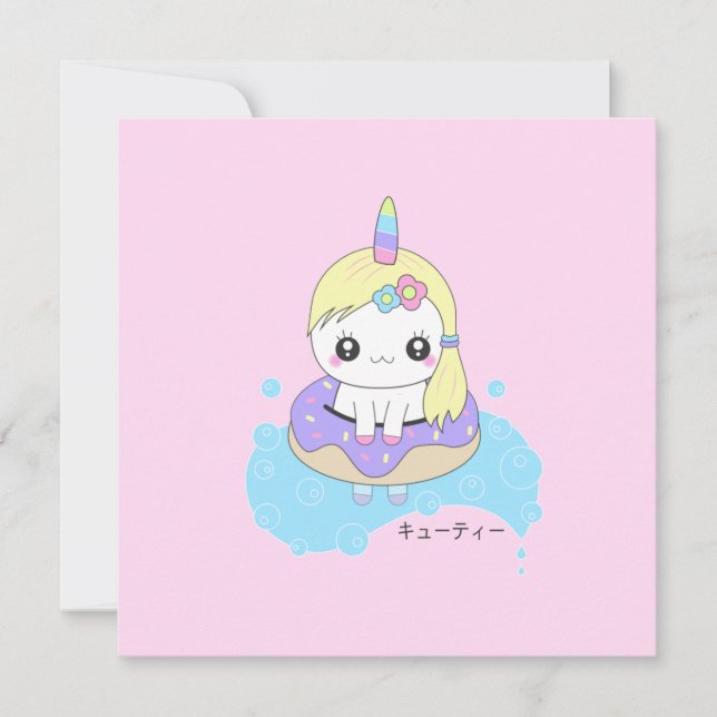 Unicorne arc-en-ciel (Devant)