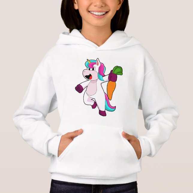 Unicorne avec carotte (Devant)