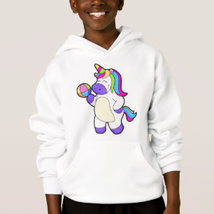 Unicorne avec volleyball