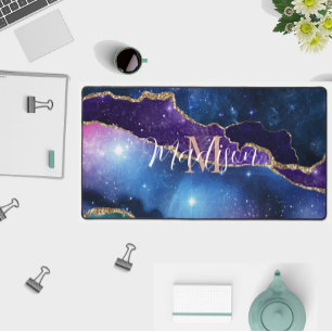 Unicorne Couleurs Agate Rose Gold Parties scintill