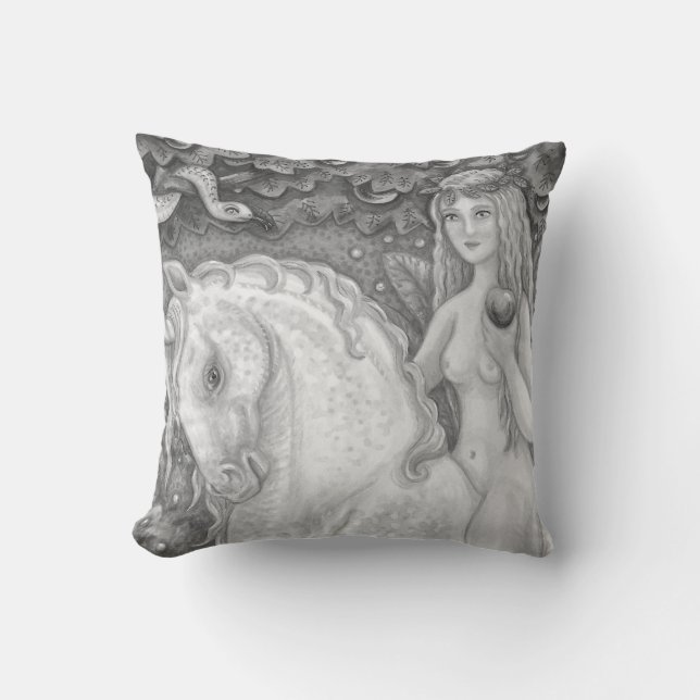 Unicorne Dans Le Jardin D'Eden EVE COUSSIN Imagina (Recto)