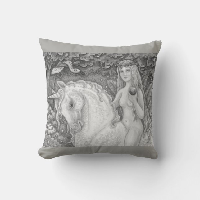 Unicorne Dans Le Jardin D'Eden EVE COUSSIN Imagina (Recto)