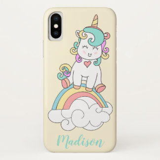 Unicorne de bébé personnalisée, Coque de cellule a